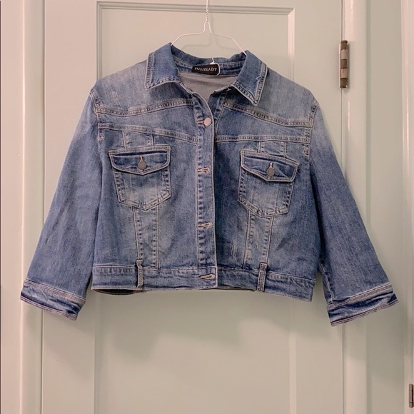 susie lady Jackets & Blazers - Cropped Jean Jacket NWT ✨Host Pick✨
